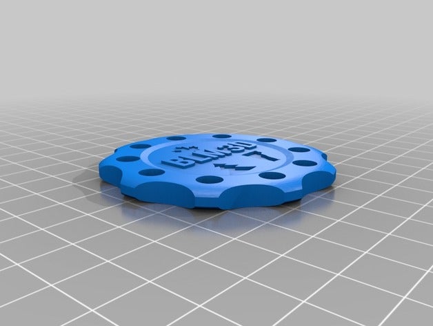makercoin coin 3D print model - Mito3D