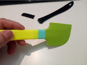 l ku spoon handle part parts lekule 3d print model - Mito3D