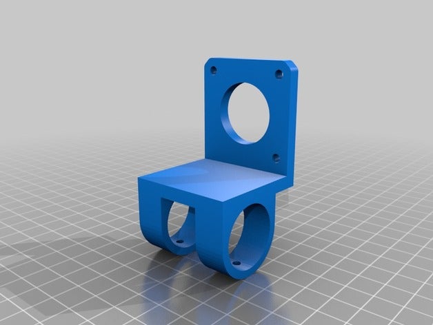 em8 bowden extrusora de montagem Impressora 3d extrusoras 3D print model - Mito3D