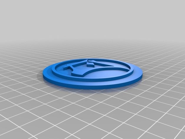 pietra glifo simbolo di fascino gioielli il legacy kain soul reaver la 3D print model - Mito3D