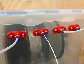 ermetico filamento drybox passante Stampante 3d accessori 3d print model - Mito3D