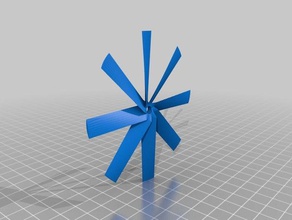 8 palas de la hélice hobby prop las hélices 3d print model - Mito3D