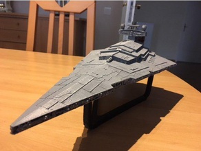 imperial star destroyer - wars high detail vehicles empire 3d print model - Mito3D