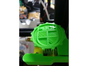 cr-10 puch emblem extruder knob 3d printer accessories creality 3d print model - Mito3D