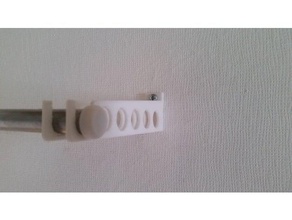 wall-mounted filament spool holder 3d printer accessories 3d print model - Mito3D