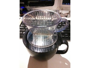 coffee drip shim kalita 101 ikea 10866 mug kitchen & dining dripper 3d print model - Mito3D