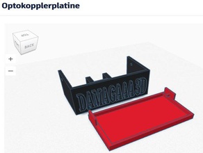 optokoppler platine Impressora 3d de peças 3d print model - Mito3D