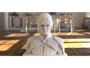 april ryan heykeller en uzun yolculuk 3d print model - Mito3D