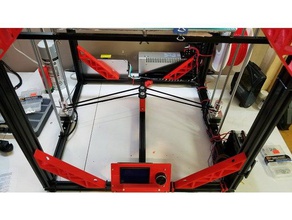 x5s z belt tentioner - sync 3d printer parts synchronization 3d print model - Mito3D