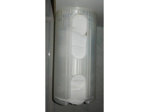 konteyner kozmetik pamuk banyo 3d print model - Mito3D