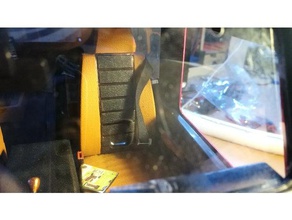 seat belt plug 1 10 scale rc cars trucks r c vehicles car seatbelt 3d print model - Mito3D