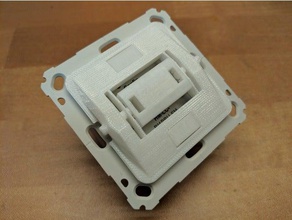 homematic legrand adaptador do agregado familiar casa inteligente 3d print model - Mito3D