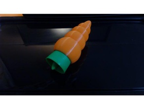 carotte container vase mode les conteneurs de la le conteneur d'orange remix 3d print model - Mito3D