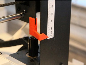 l'axe z de la position l'indicateur niveau monoprice maker sélectionnez wanhao duplicateur i3 L'imprimante 3d pièces le nivellement makerselect x 3d print model - Mito3D