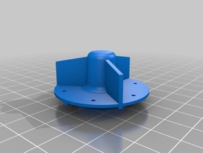 lg washer-dryer pump impeller replacement parts 3d print model - Mito3D