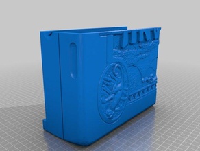 oca jumanji caixa real do trabalho dobradiças organização 3d print model - Mito3D