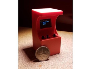 micro arcade machine video-Spiele 3d print model - Mito3D