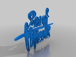 mar ladrões logotipo ferramentas de arte 3d print model - Mito3D