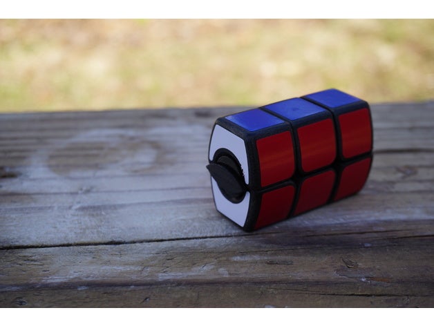 sliding 1x2x3 v3 puzzles cube puzzle rubik's twitsty 3D print model - Mito3D