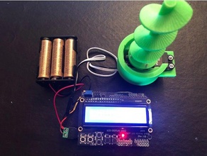 besleyici yazılım Robotik arduino auger ekran lcd servo 3d print model - Mito3D