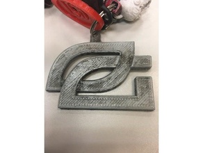 optic keychain keychains call duty cod csgo esports overwatch video games 3d print model - Mito3D