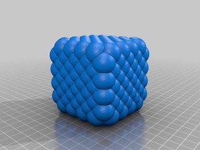 cube balls math art 3d print model - Mito3D