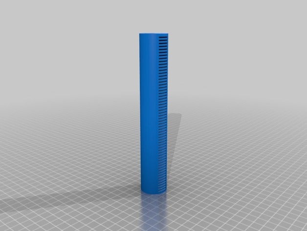 cilindro ranurado aksesuarlar 3D print model - Mito3D