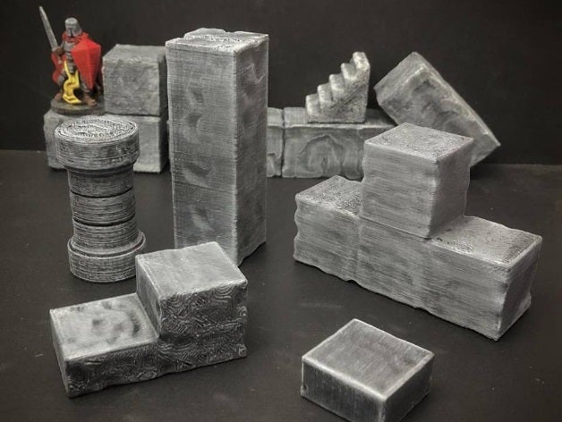 scatterblocks cyclopean stone parts expansion 28mm heroic scale toys & games 28mmscale blocks boardgame boardgames building dnd dungeon dungeons dragons fantasy frostgrave game gaming miniature miniatures mordheim pathfinder roleplaying rpg scatter terrain spellandsword tabletop wargame wargames wargaming warhammer 40k wrathandruin 3D print model - Mito3D