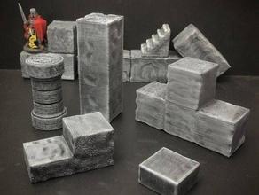 scatterblocks cyclopean stone parts expansion 28mm heroic scale toys & games 28mmscale blocks boardgame boardgames building dnd dungeon dungeons dragons fantasy frostgrave game gaming miniature miniatures mordheim pathfinder roleplaying rpg scatter terrain spellandsword tabletop wargame wargames wargaming warhammer 40k wrathandruin 3d print model - Mito3D