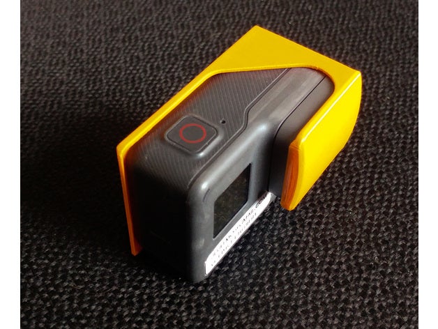gopro hero6-Bildschirm Objektiv-Schutz Kamera hero 5 6 3D print model - Mito3D