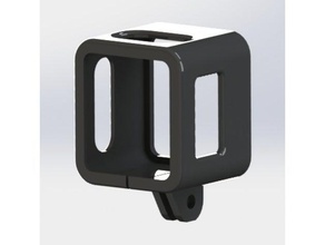 kaiser baas x1 Fall Kamera Kamera-Halterung fpv mount gopro hero4session 3d print model - Mito3D