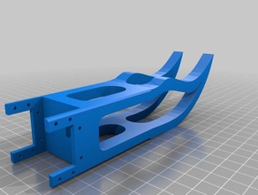 altı ayaklı pençe Robotik 3d print model - Mito3D