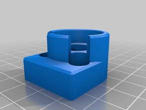 z-axis lead screw support 3d printer parts anti-wobble bracket 3d print model - Mito3D