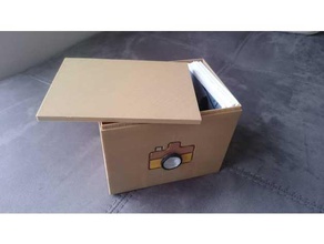 boite photos photo box household 3d print model - Mito3D