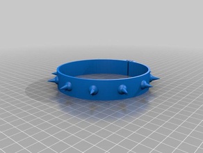 girocollo buldog tipo - chiusura magnetica La stampa 3d collana a la 3d print model - Mito3D