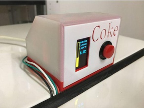máquina de coca-cola detector nível eletrônica 3d print model - Mito3D