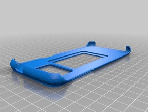 samsung s7 edge halterung 3d printing auto car halter navigation retainer galaxy 3d print model - Mito3D