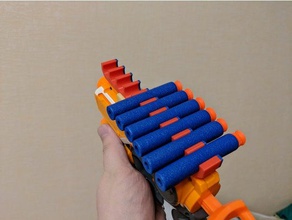 10 Stk dart-Halter nerf gun Spielzeug & game Zubehör barrel 3d print model - Mito3D