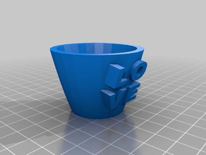 love tea cup 3d printing 3d print model - Mito3D