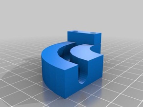 ptfe tubing support engineering 3d print model - Mito3D