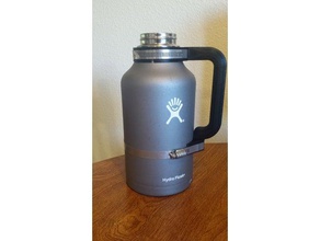 64oz vacuum flask growler handle kitchen & dining 64 oz hydroflask 3d print model - Mito3D