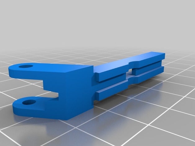 partie comodo clignotant simca 1100 de l'automobile 3D print model - Mito3D