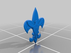 boy scouts america 3d logo signs & logos scout insignia bsa scouting 3d print model - Mito3D