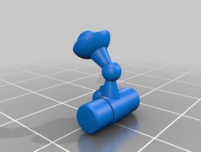 robotech zentraedi pattle pod artillery arm toy & game accessories mecha rrt tactics 3d print model - Mito3D