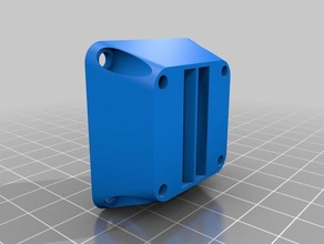 quimera+ ventilador de adaptador 30mm -&gt 40mm Impressora 3d peças 3d print model - Mito3D