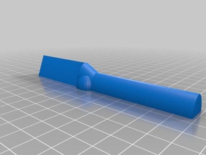 l'argile poussant reed L'impression 3d 3d print model - Mito3D