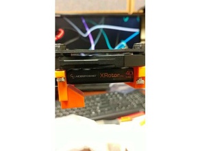 hobbywing xrotor pro 40amp esc led do suporte de montagem A impressão 3d 3d print model - Mito3D
