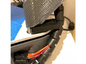 neva câble de jambe force Imprimante 3d accessoires auto bed leveling lit nivellement plaque construction protecteur support la gestion des câbles 3d print model - Mito3D