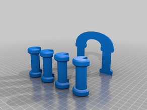 arch corner set - infinity 3d printing 3d print model - Mito3D
