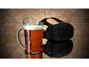 vr jarra de cerveza veer taza cocina y comedor 3d print model - Mito3D